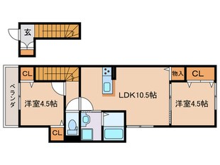 マレカージュの物件間取画像